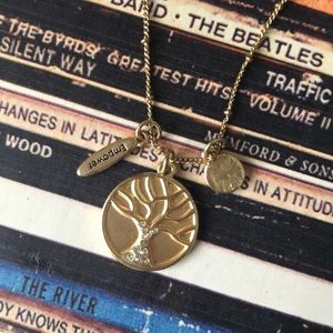 Gold Tree Necklace